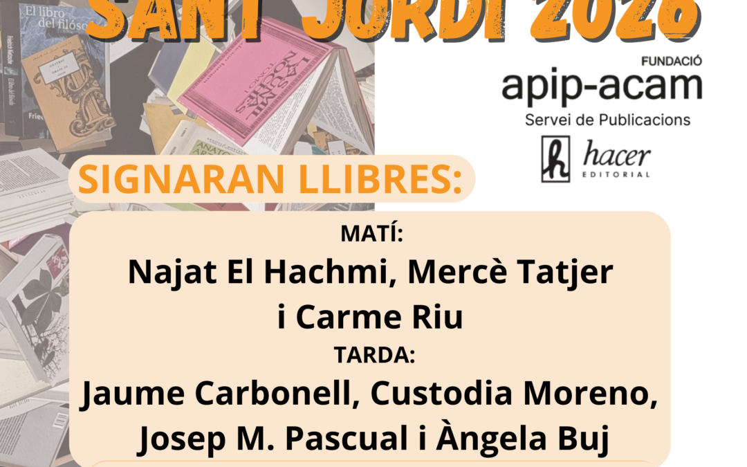 Sant Jordi 2026