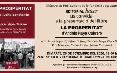 Presentació de «La Prosperitat», d’Andrés Naya